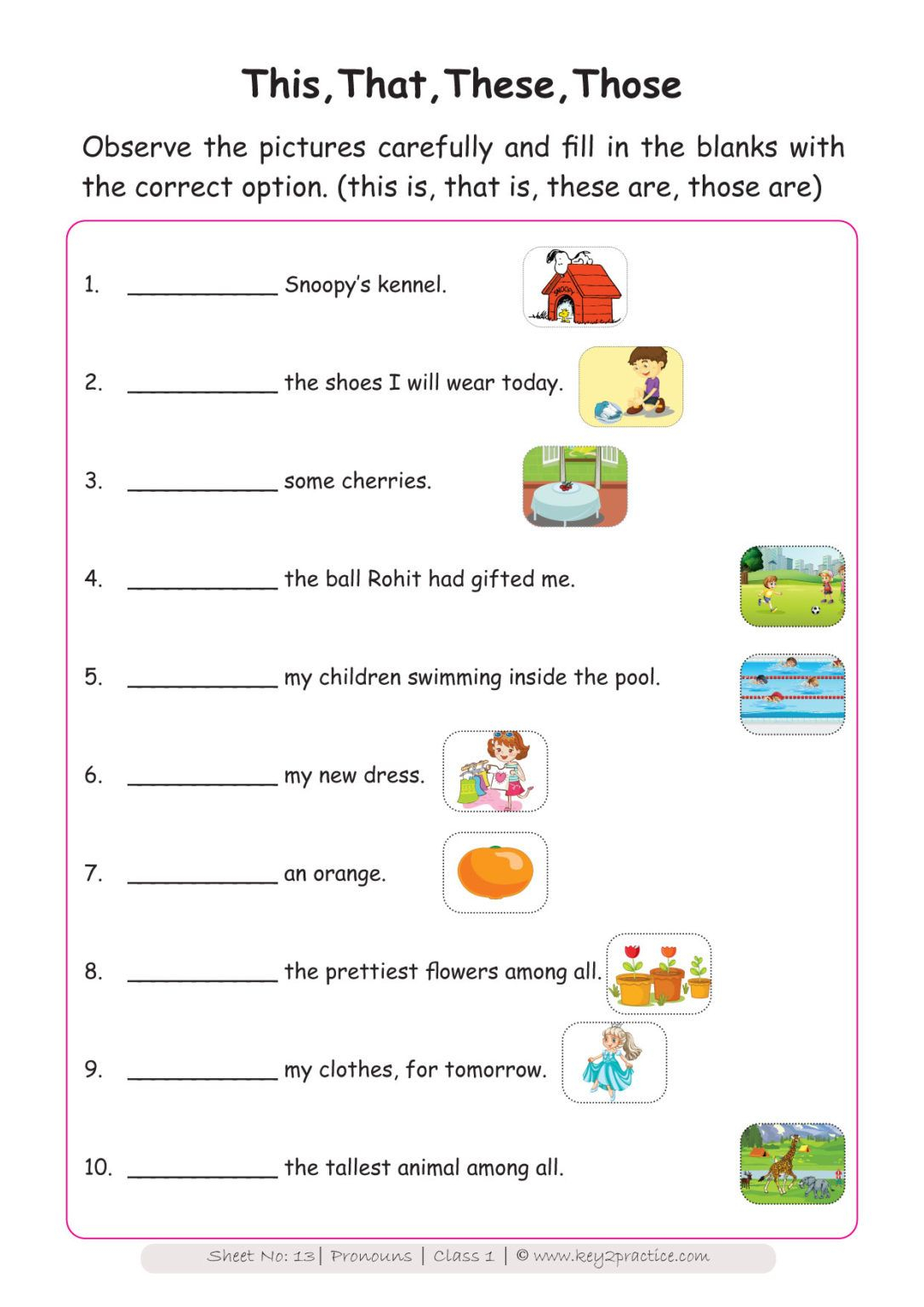 20 1St Grade Worksheets Grammar