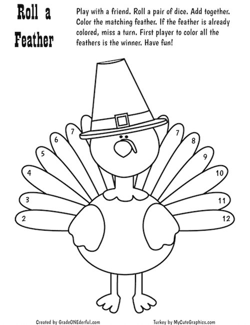20 1St Grade Worksheets Thanksgiving