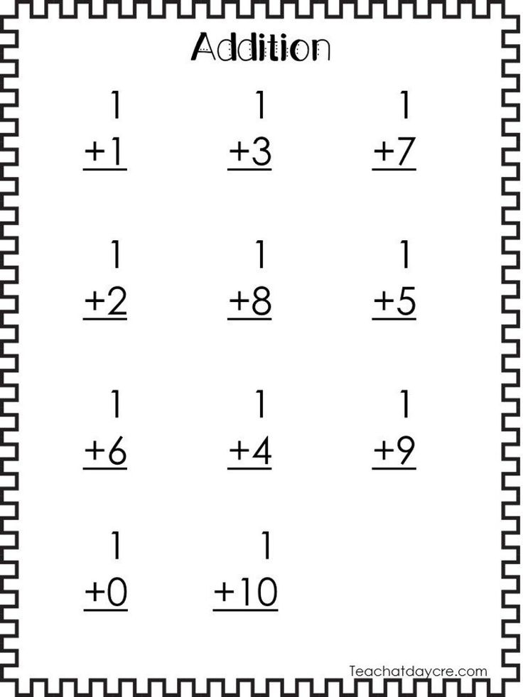 20 Addition Worksheets 6 Digit