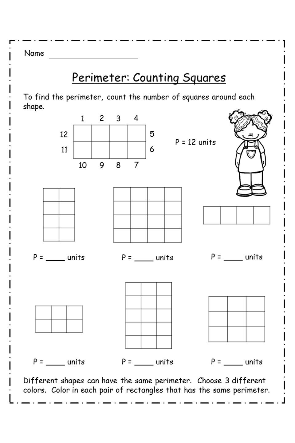 20 Area And Perimeter Worksheets