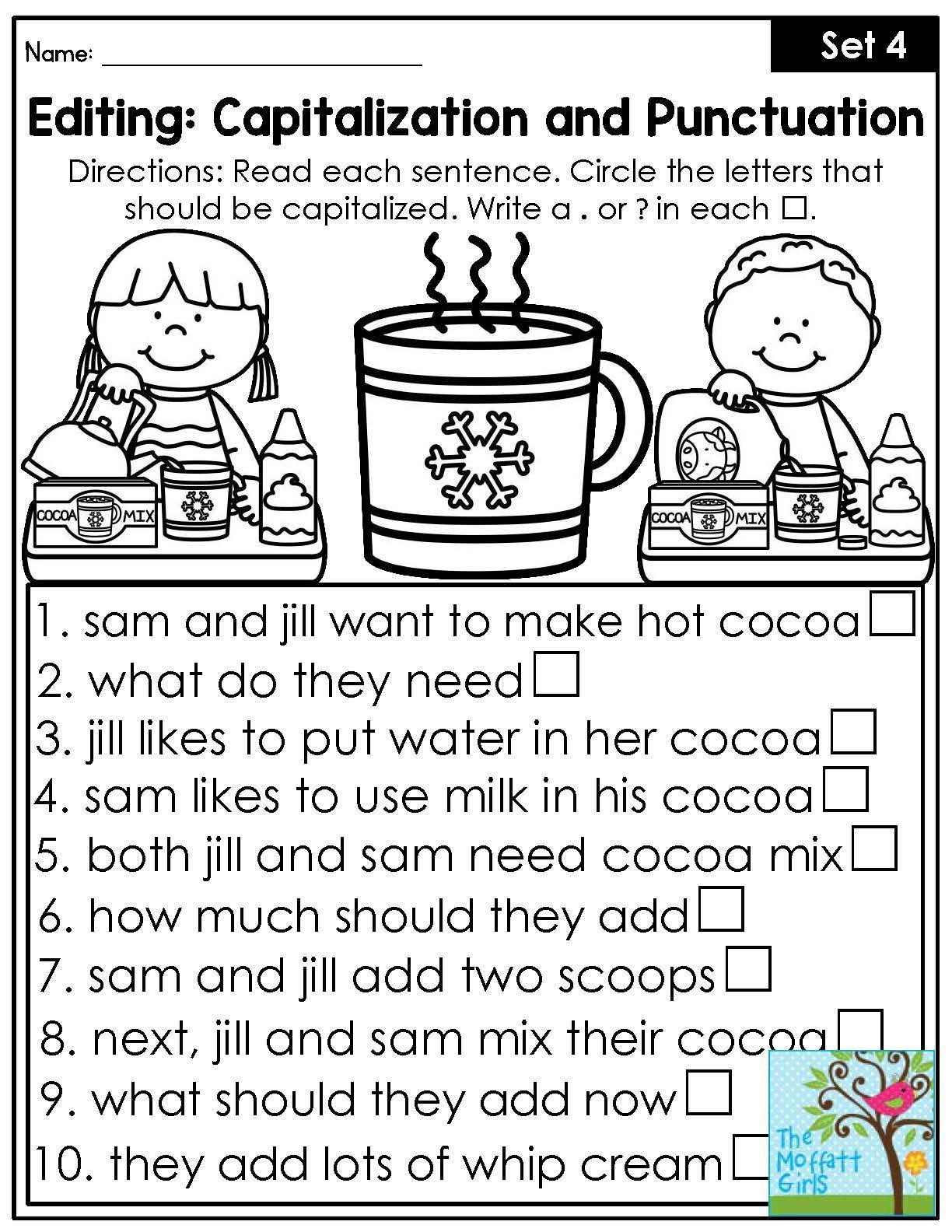 20 Capital Letters Worksheets 2Nd Grade