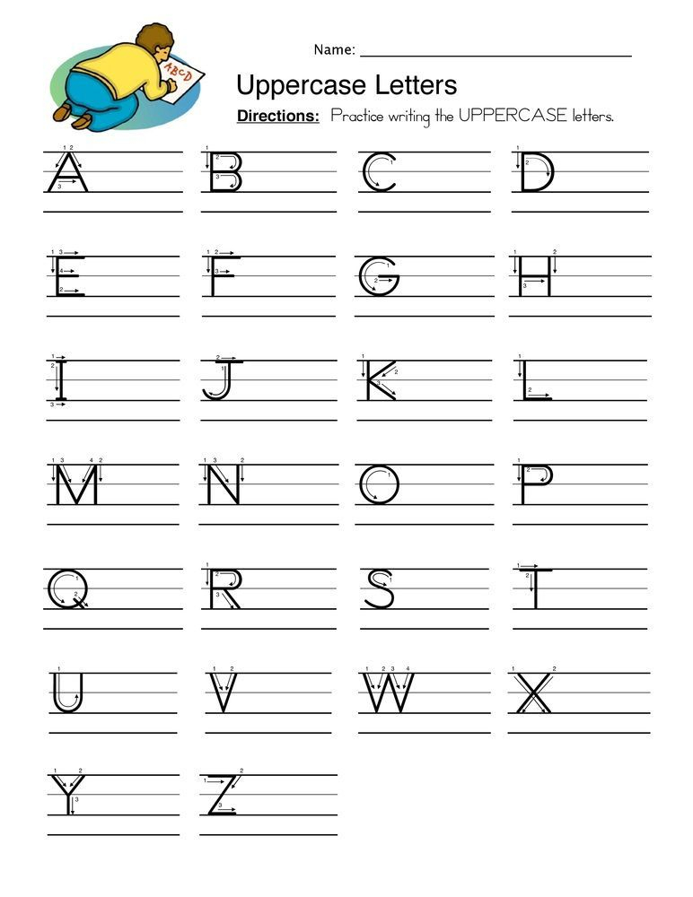 20 Capital Letters Worksheets 2Nd Grade