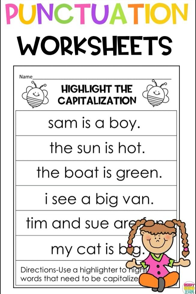 20 Capital Letters Worksheets 2Nd Grade