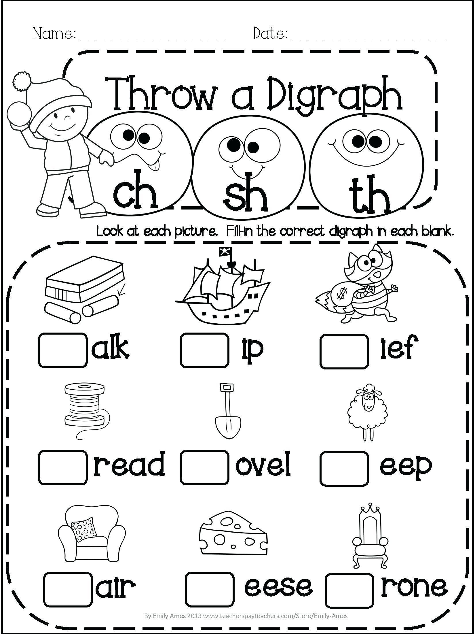 20 Consonant Blends Worksheets Kindergarten