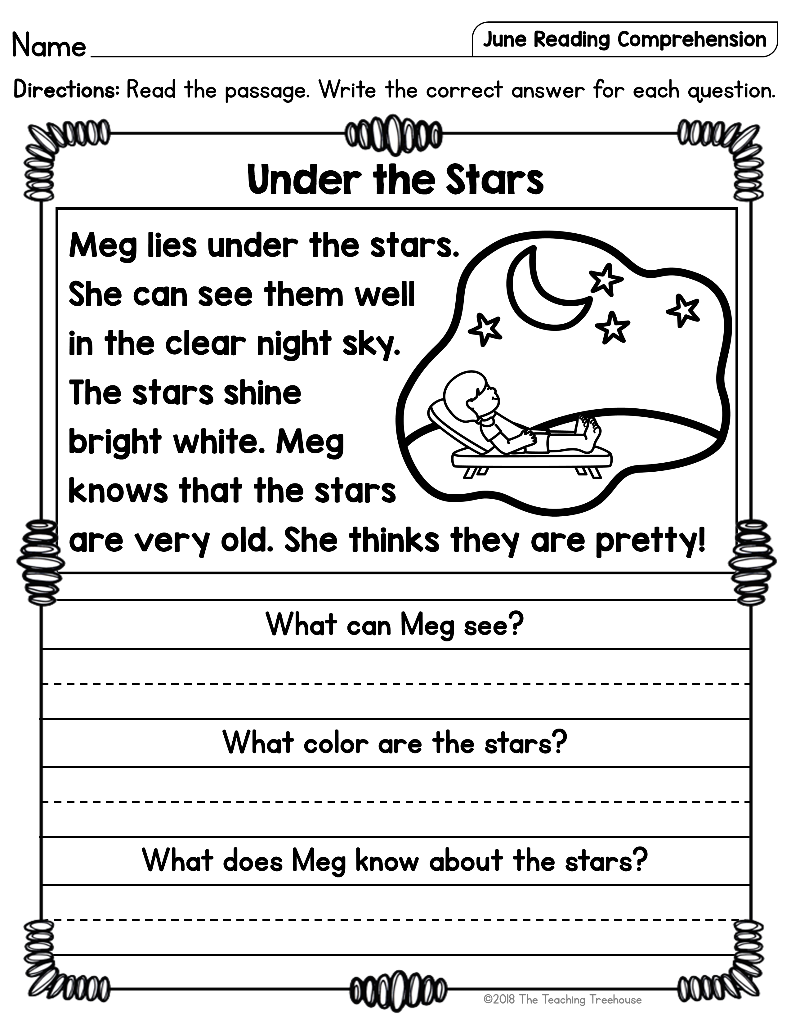 20 Free 1St Grade Reading Worksheets