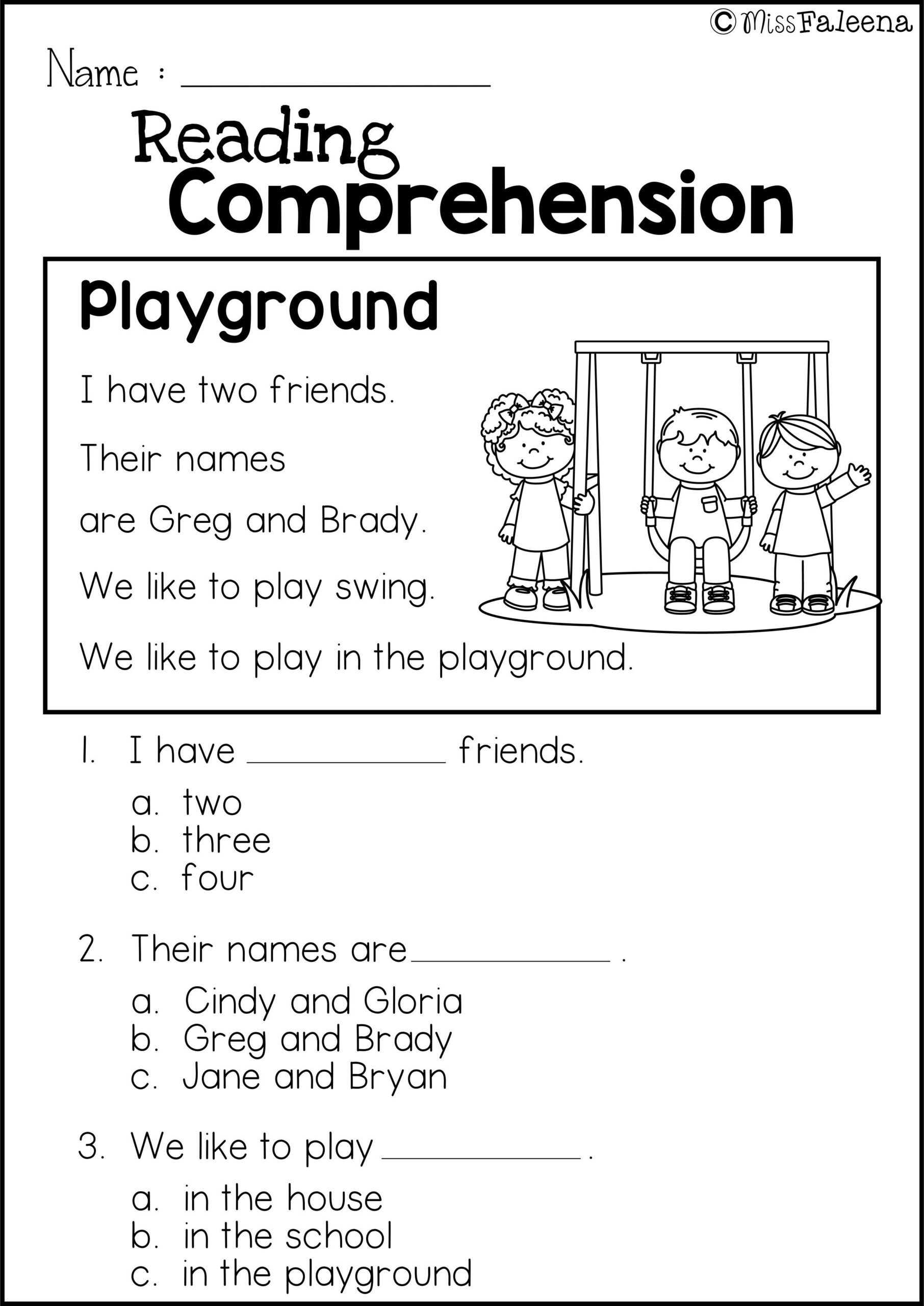 20 Free 1St Grade Reading Worksheets