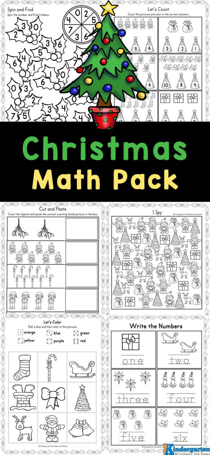 20 Free Christmas Math Worksheets 1St Grade