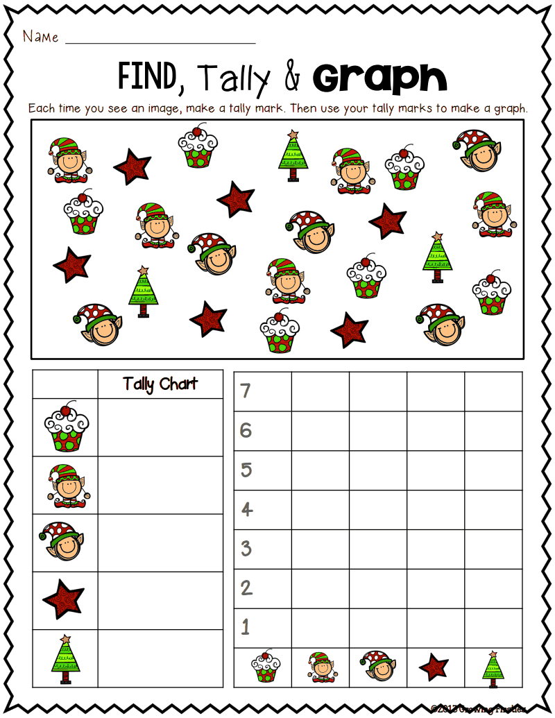 20 Free Christmas Math Worksheets 1St Grade