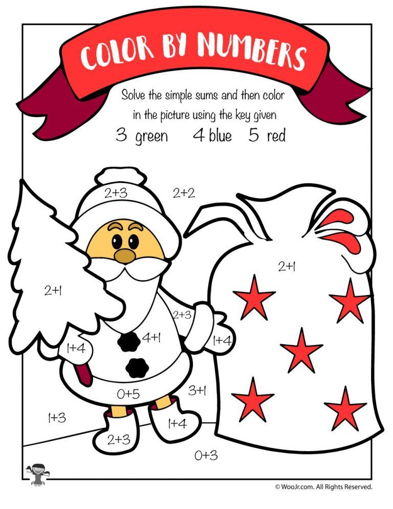 20 Free Christmas Math Worksheets 1St Grade