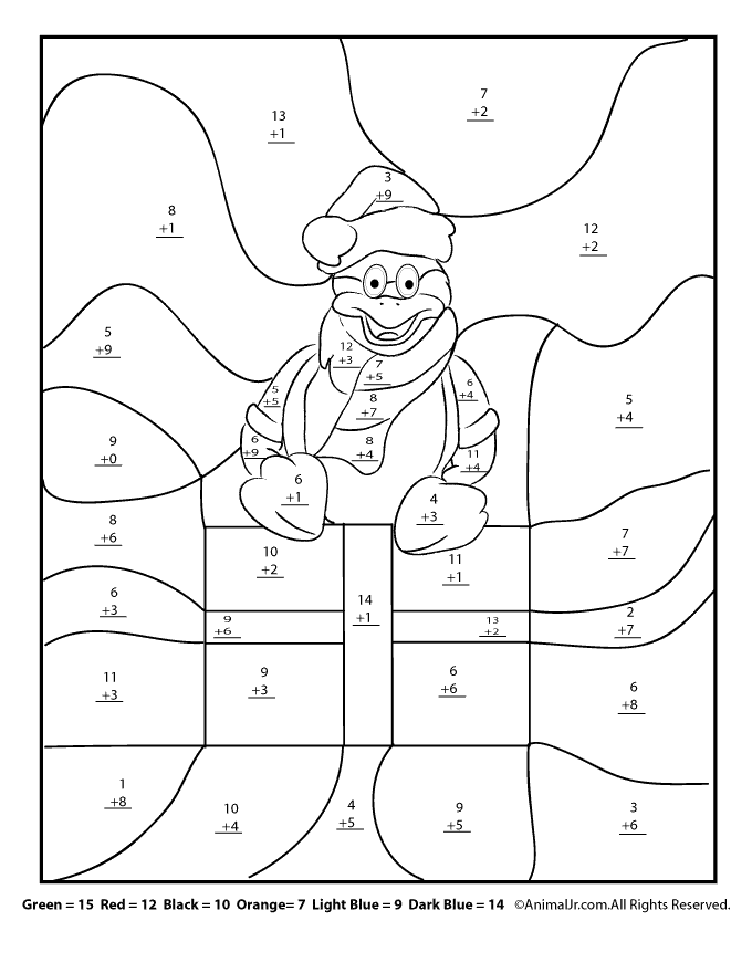 20 Free Christmas Math Worksheets 1St Grade