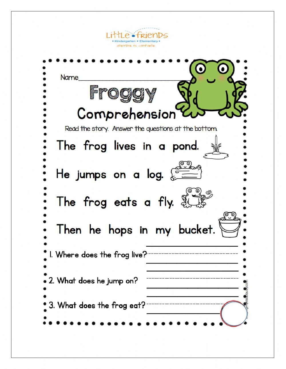 20 Free Reading Comprehension Worksheets 1St Grade