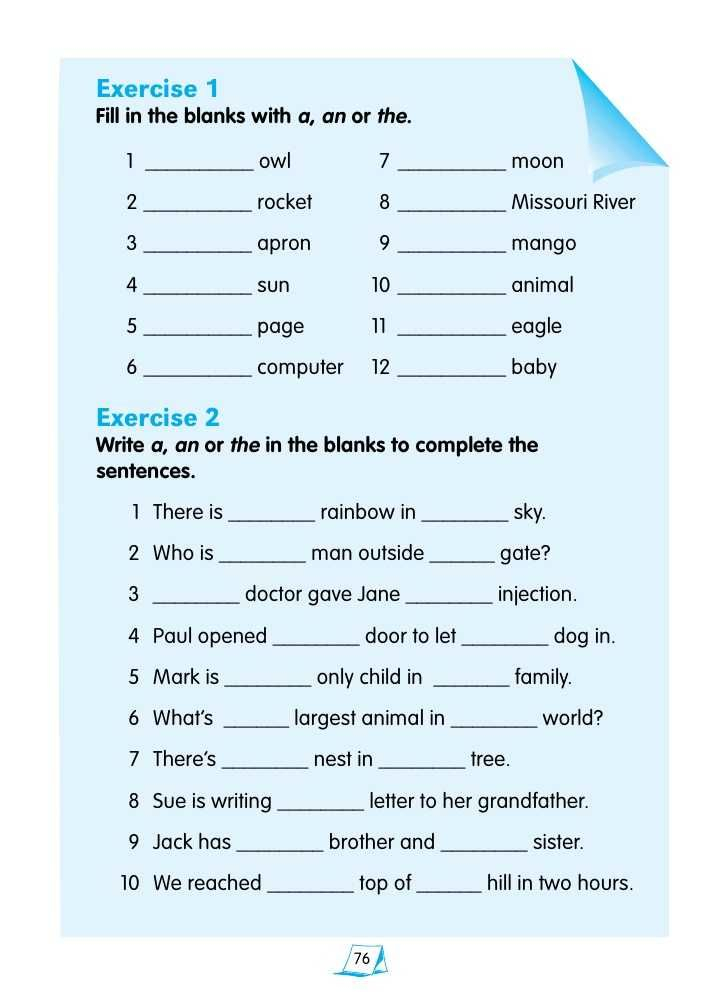 20 Grade 1 English Worksheets for Kids Grammar