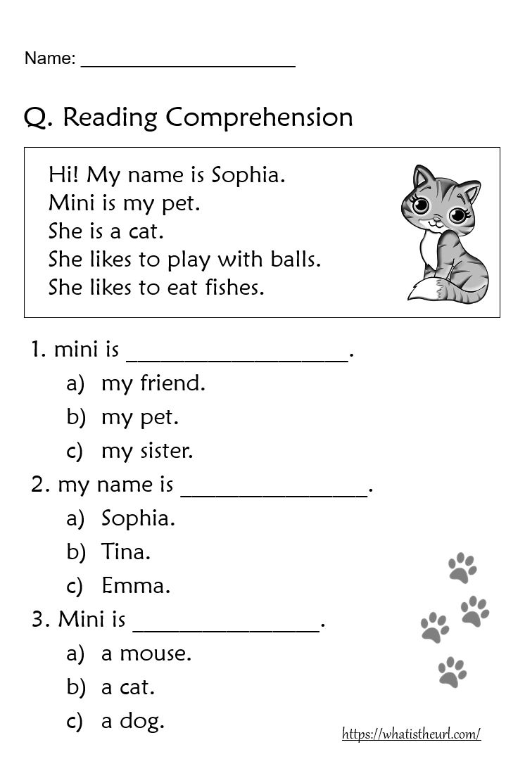 20 Grade 1 English Worksheets for Kids Grammar