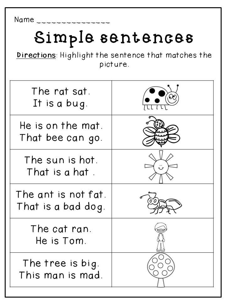 20 Grade 1 English Worksheets for Kids Grammar