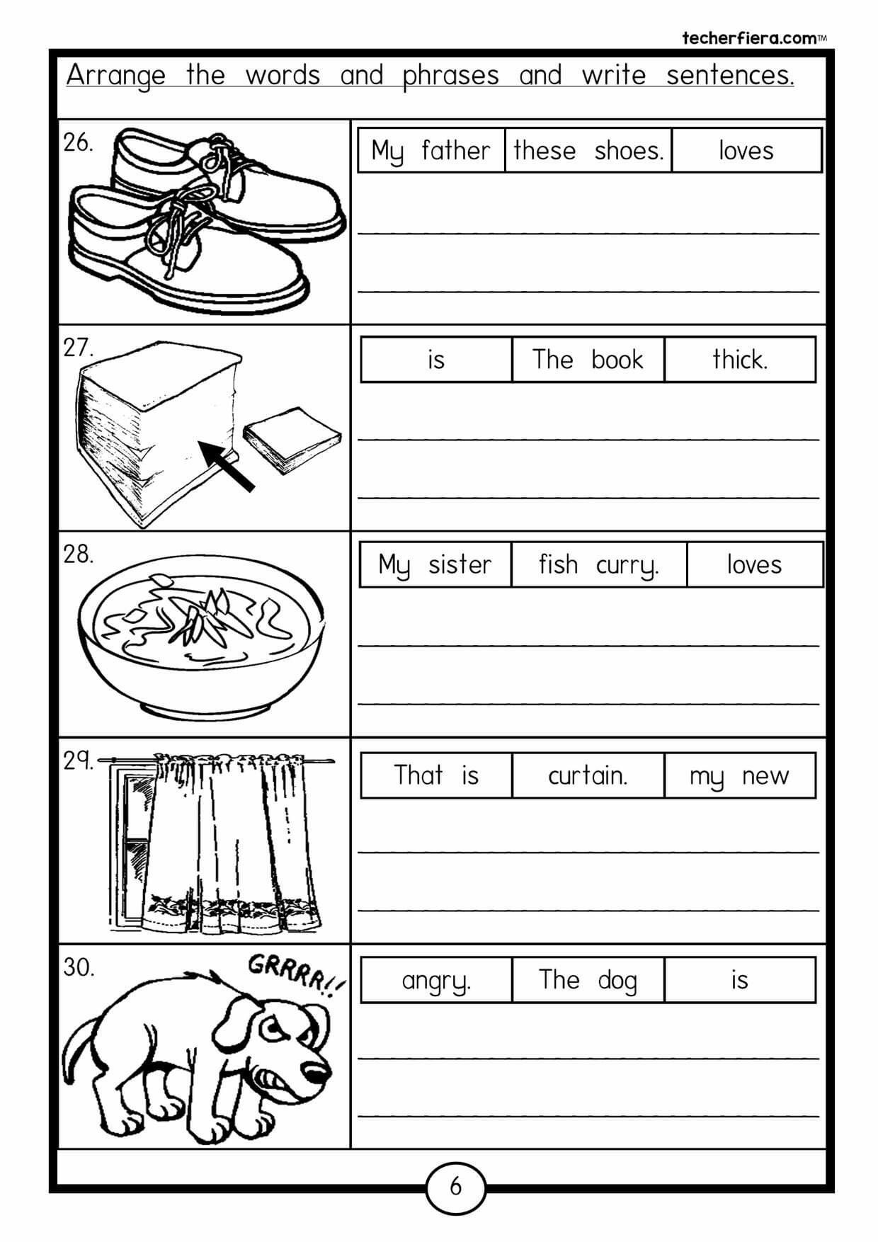 20 Grade 1 English Worksheets for Kids Grammar