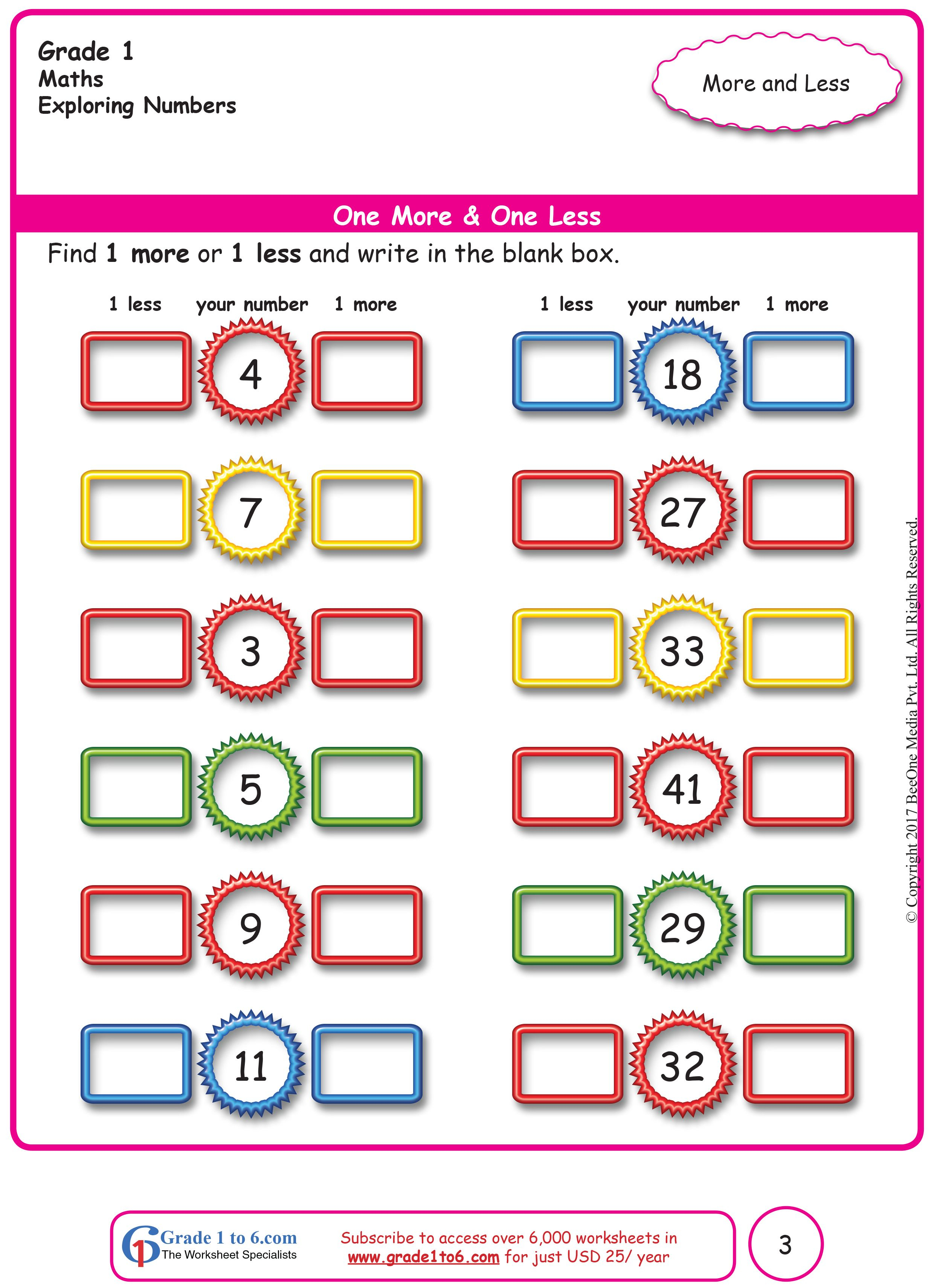 20 Grade 1 Math Worksheets Free Printable Skip Counting