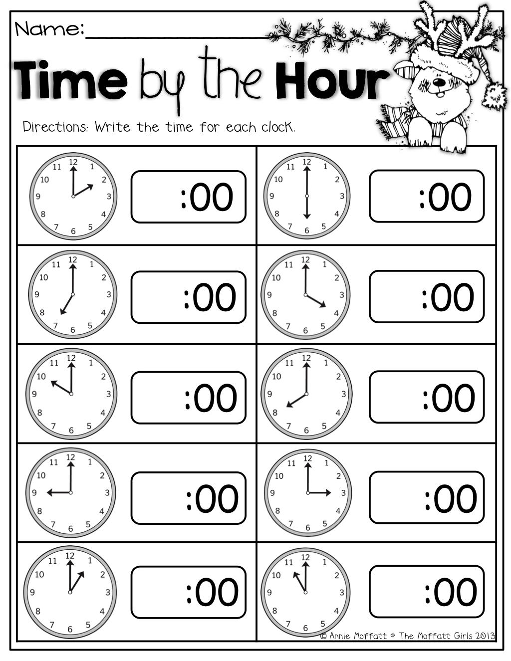 20 Grade 3 Math Worksheets Telling Time