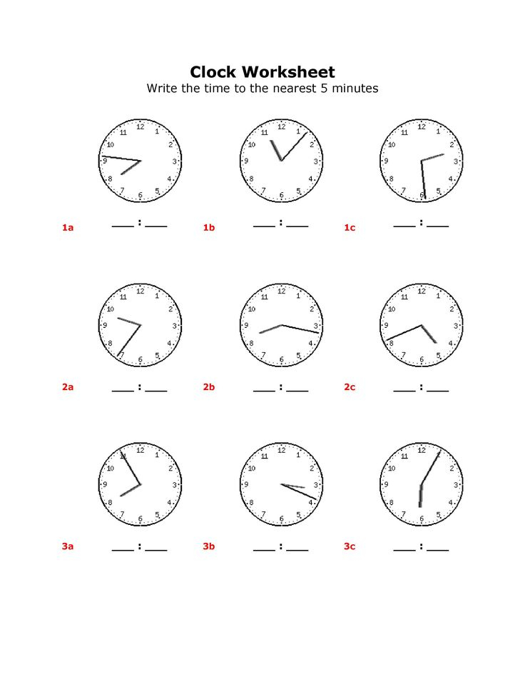 20 Grade 3 Math Worksheets Telling Time