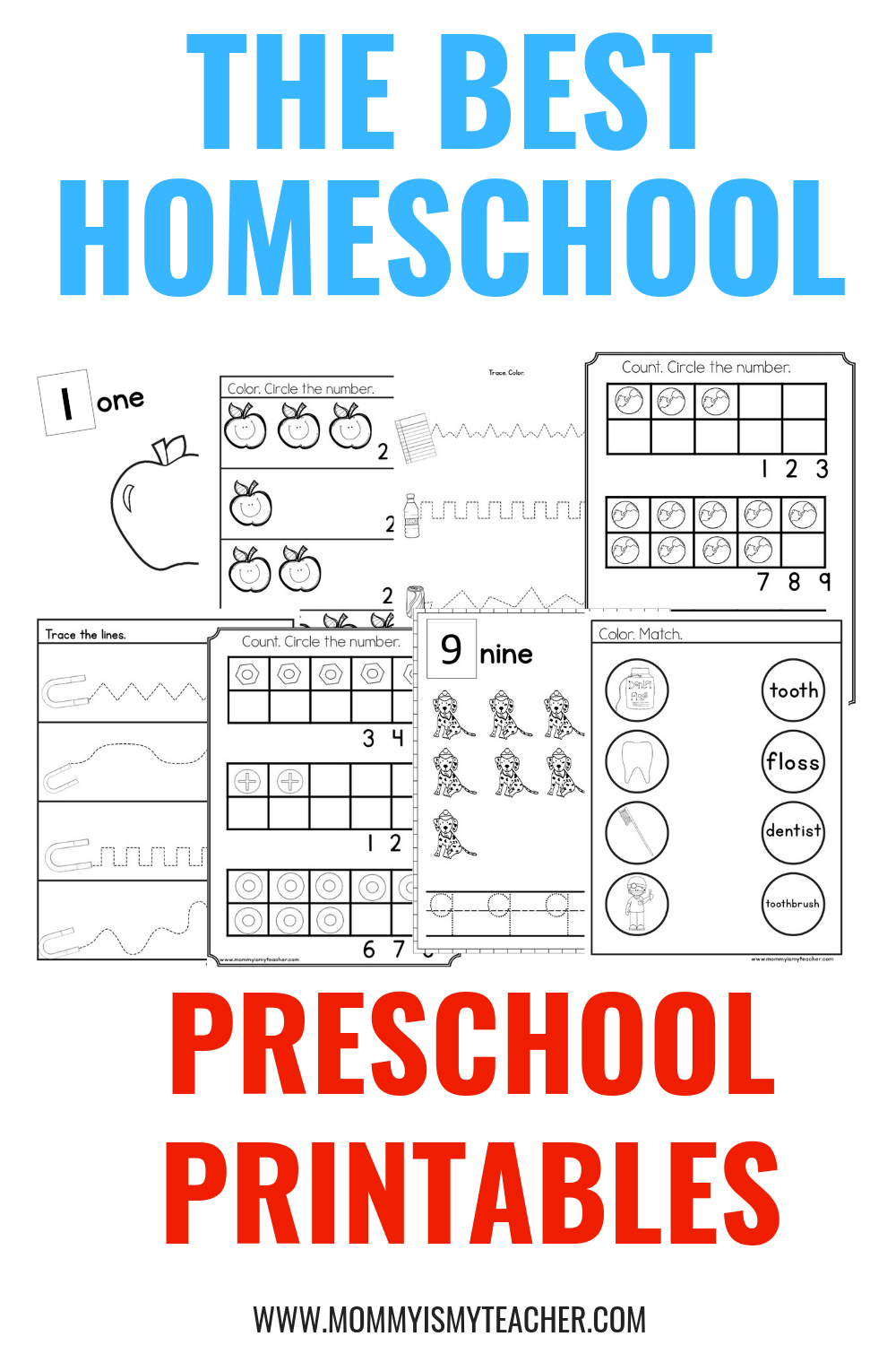 20 Homeschool Kindergarten Printables Free Worksheets