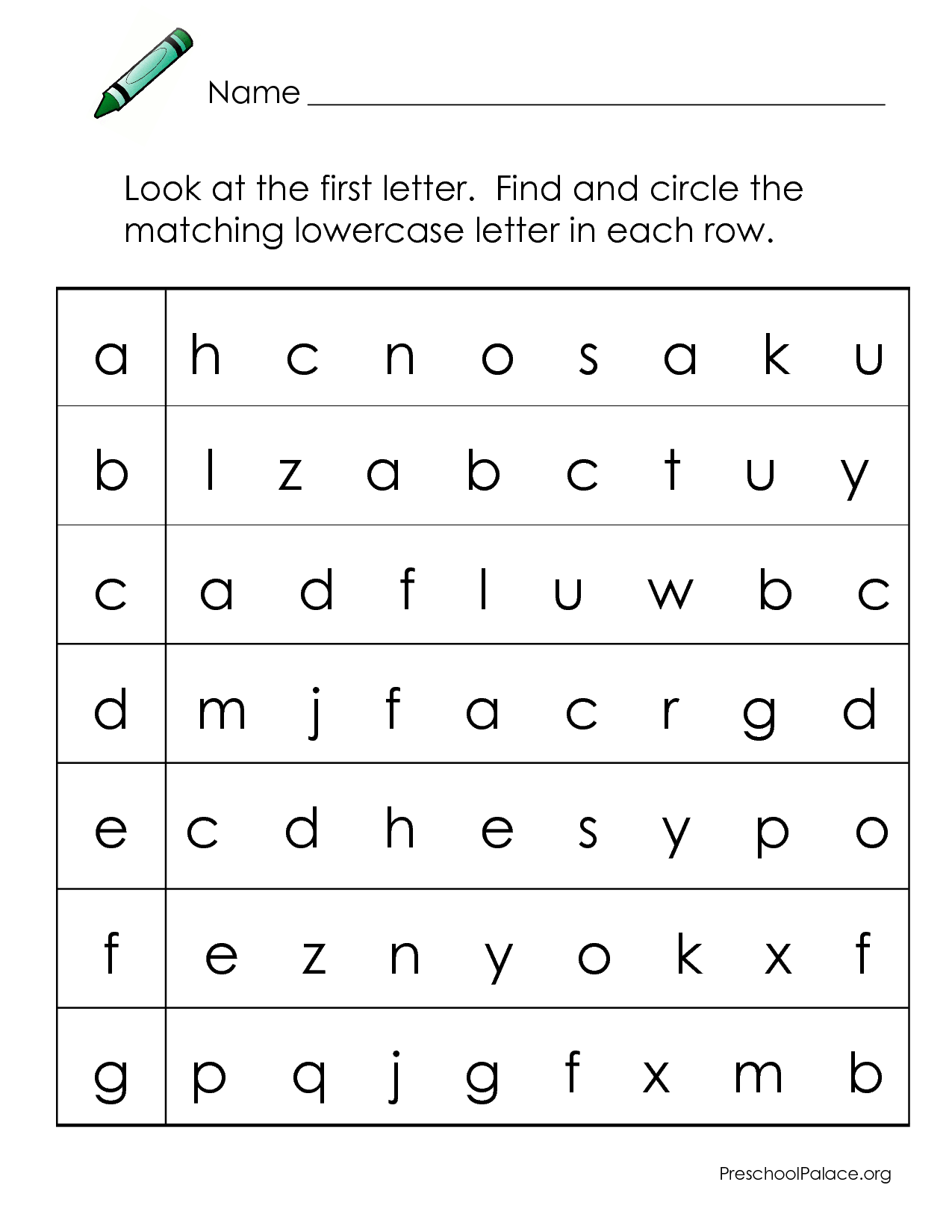 20 Learning Letters Kindergarten Printable Worksheets