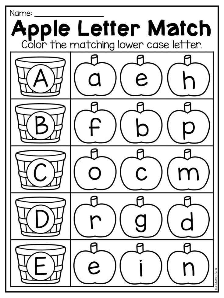 20 Learning Letters Kindergarten Printable Worksheets