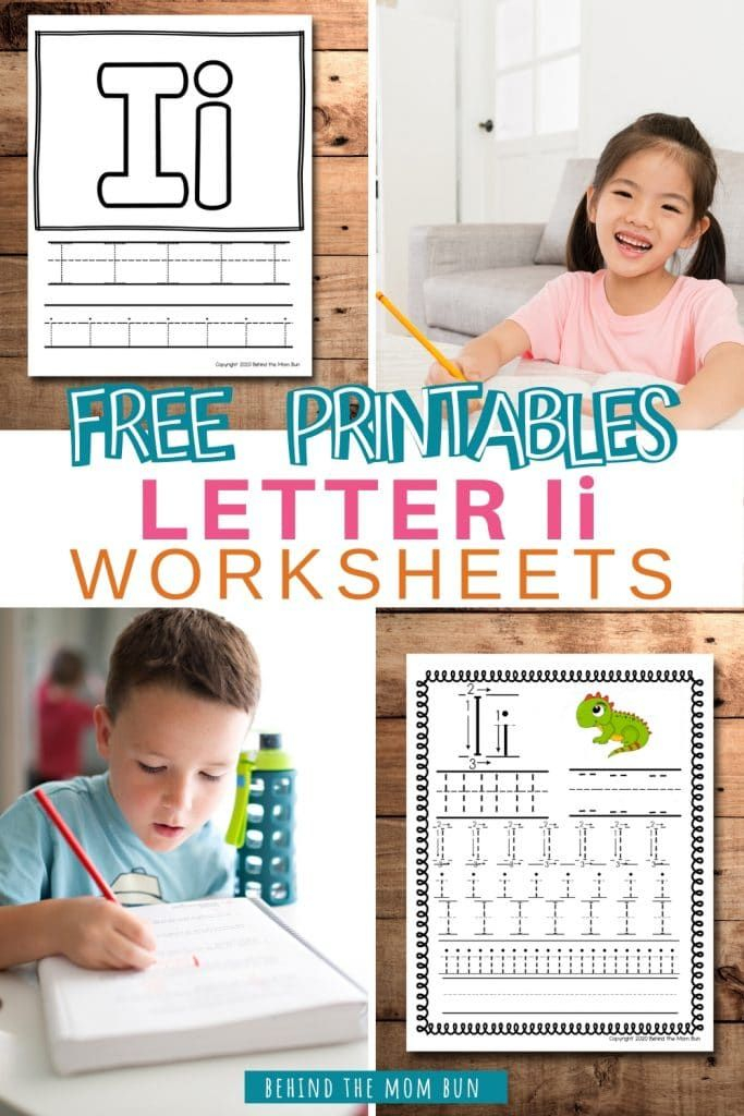 20 Letter Ii Worksheets For Kindergarten