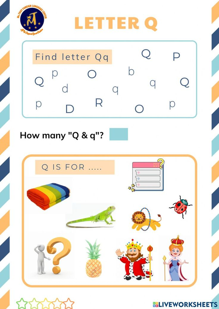 20 Letter Qq Worksheets For Kindergarten