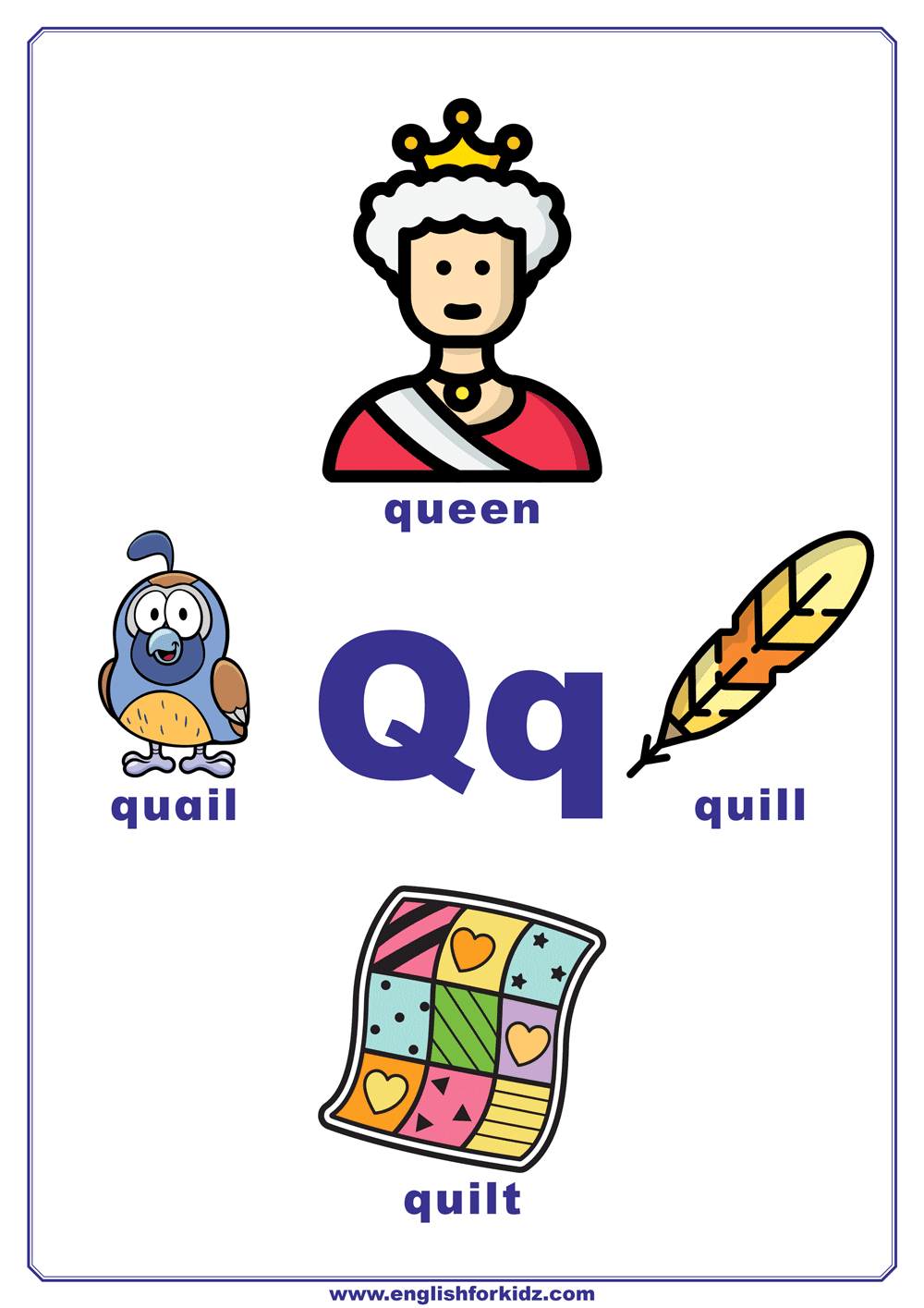 20 Letter Qq Worksheets For Kindergarten