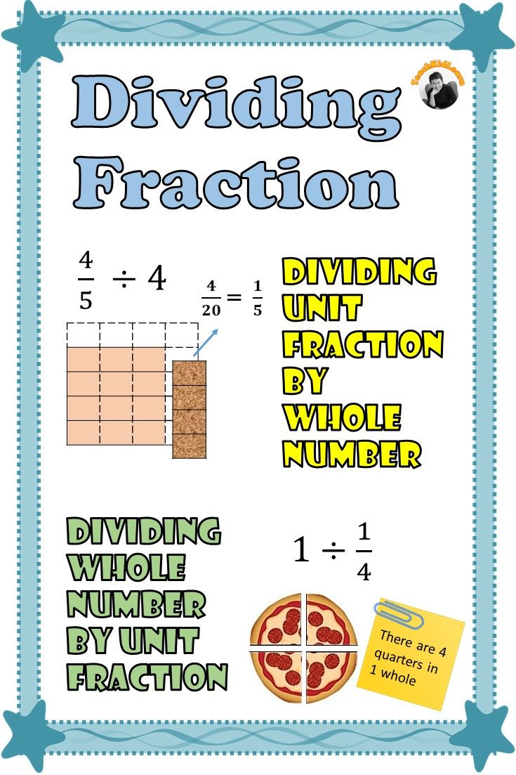 20 Math Worksheets Dividing Fractions