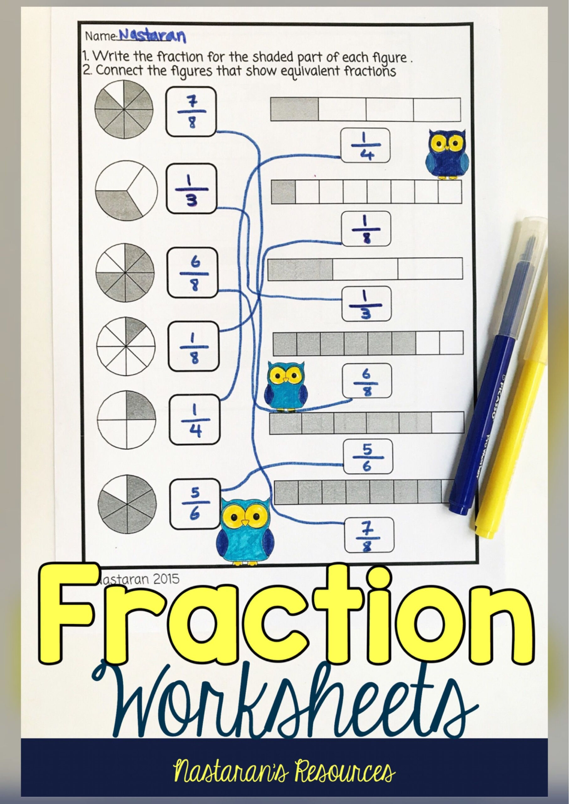 20 Math Worksheets Dividing Fractions