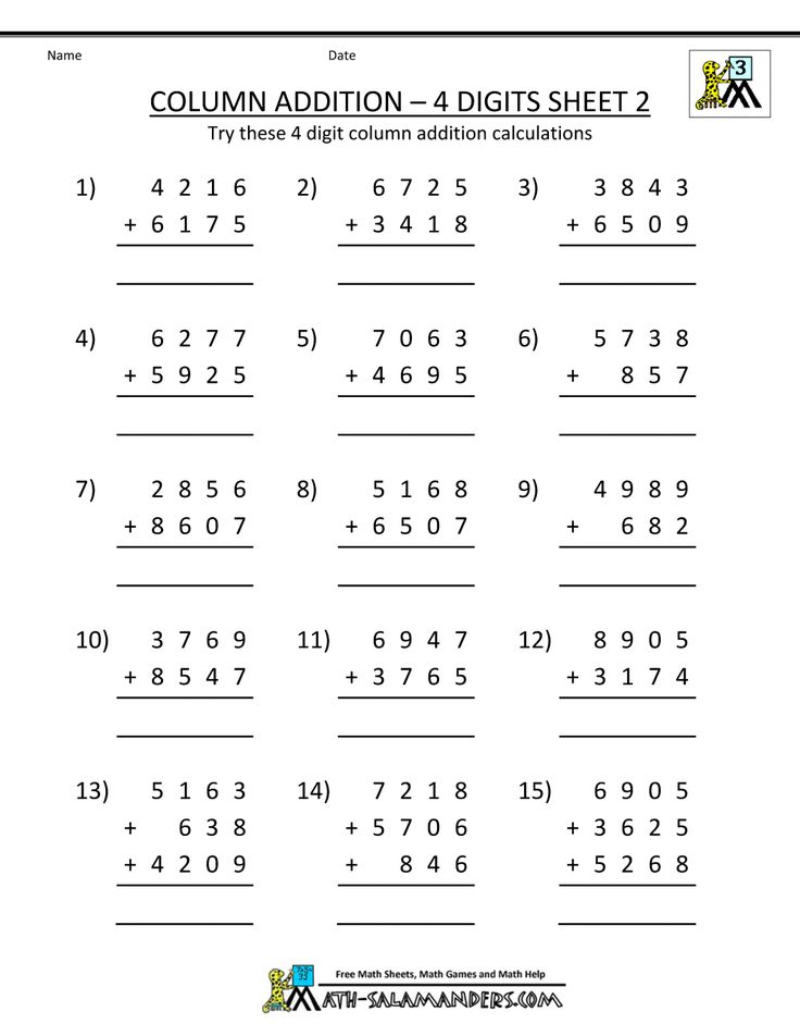 20 Multiplication Worksheets Grade 8