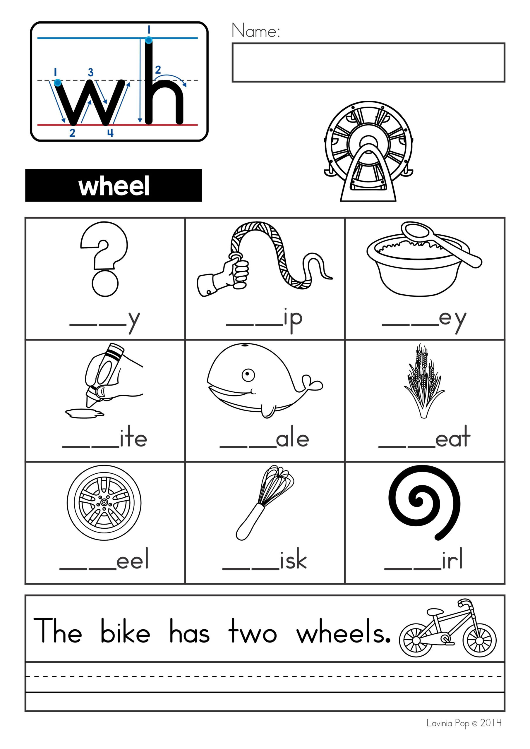 20 Phonics Reading Worksheets For Kindergarten