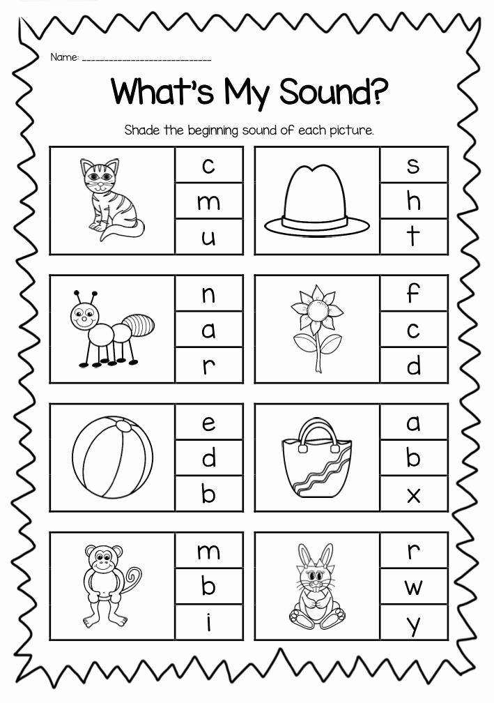 20 Phonics Reading Worksheets For Kindergarten