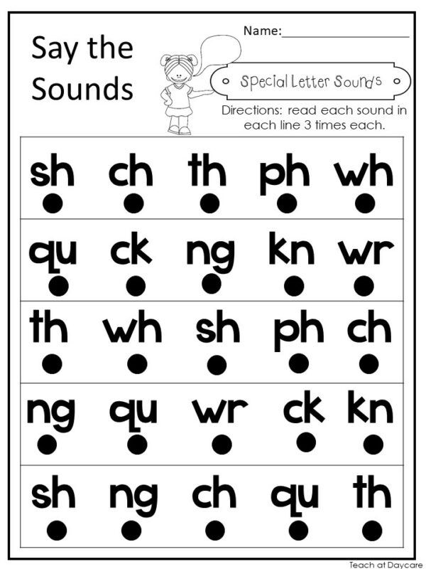 20 Phonics Reading Worksheets For Kindergarten