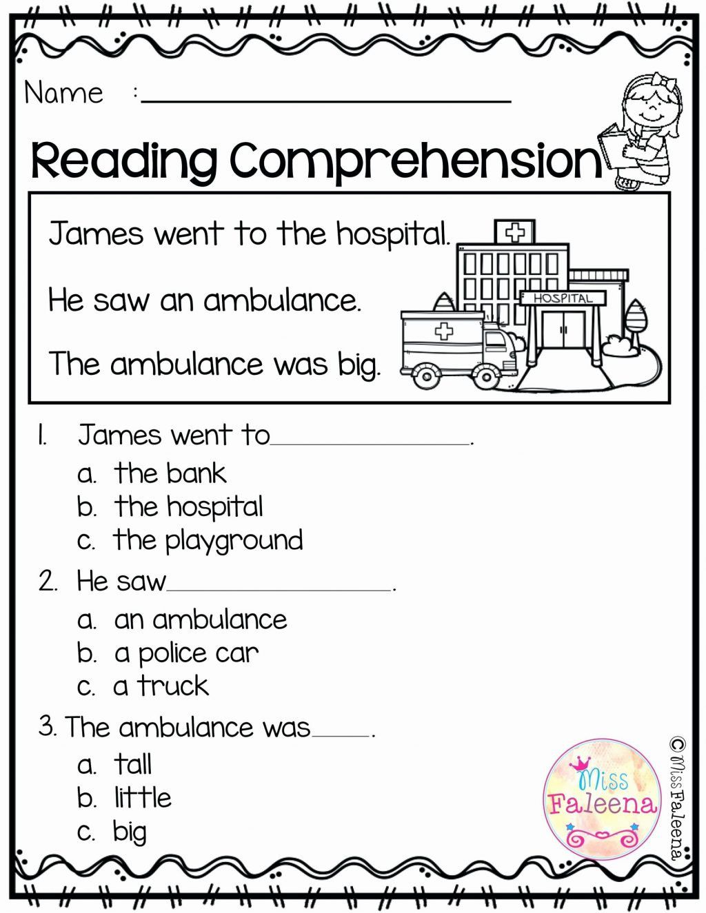 20 Phonics Reading Worksheets For Kindergarten