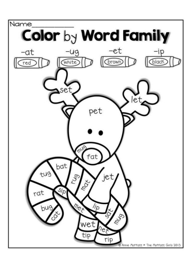 20 Read and Color Christmas Worksheet Download