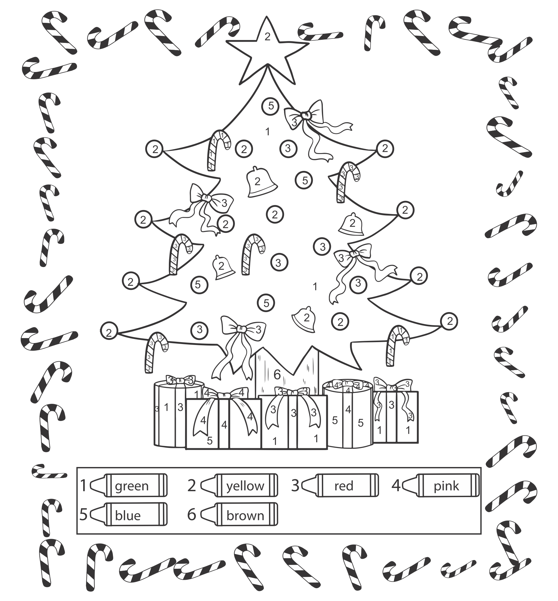 20 Read and Color Christmas Worksheet Free