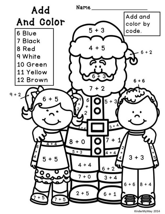 20 Read and Color Christmas Worksheet Free