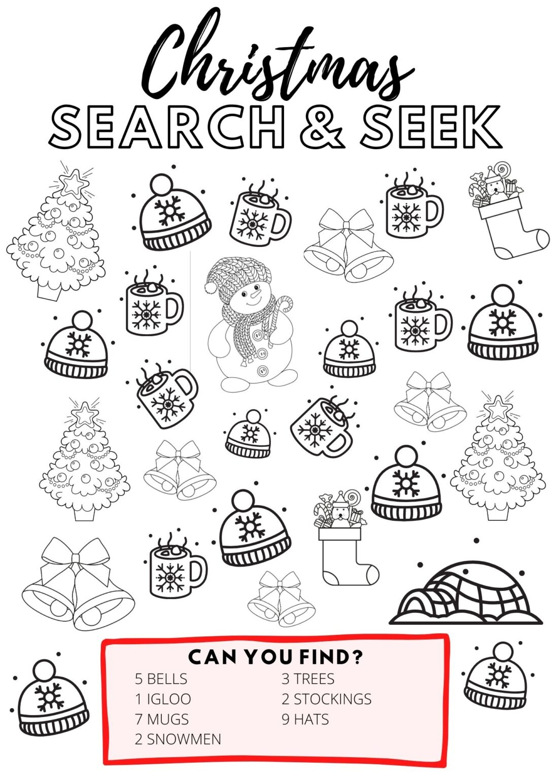 20 Read and Color Christmas Worksheet Pdf