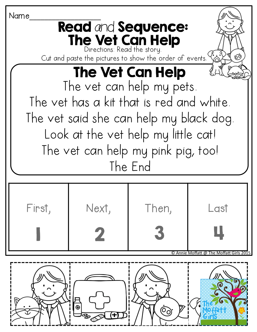 20 Reading Comprehension Worksheets Cut And Paste
