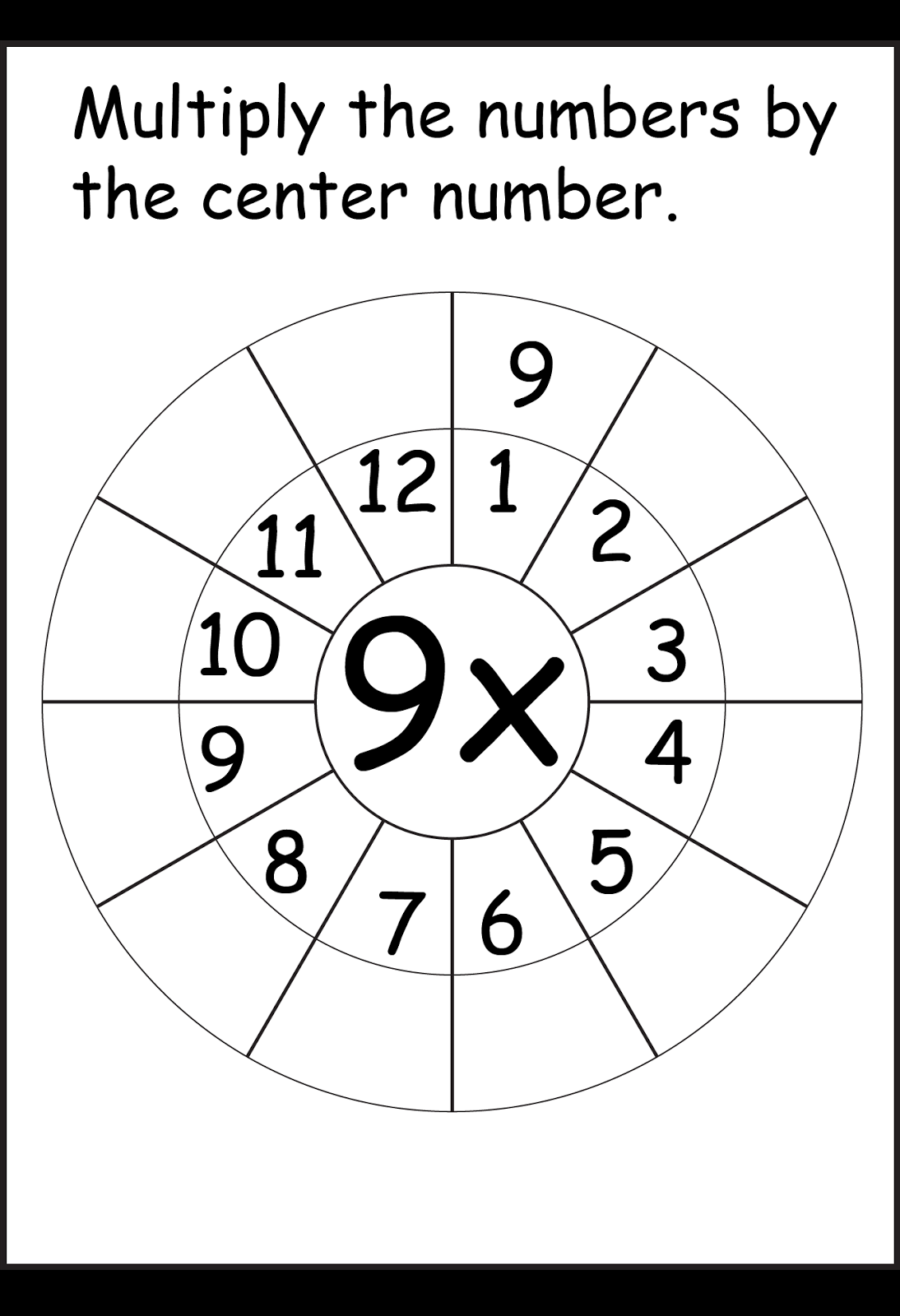 20 Touch Math Multiplication Worksheets
