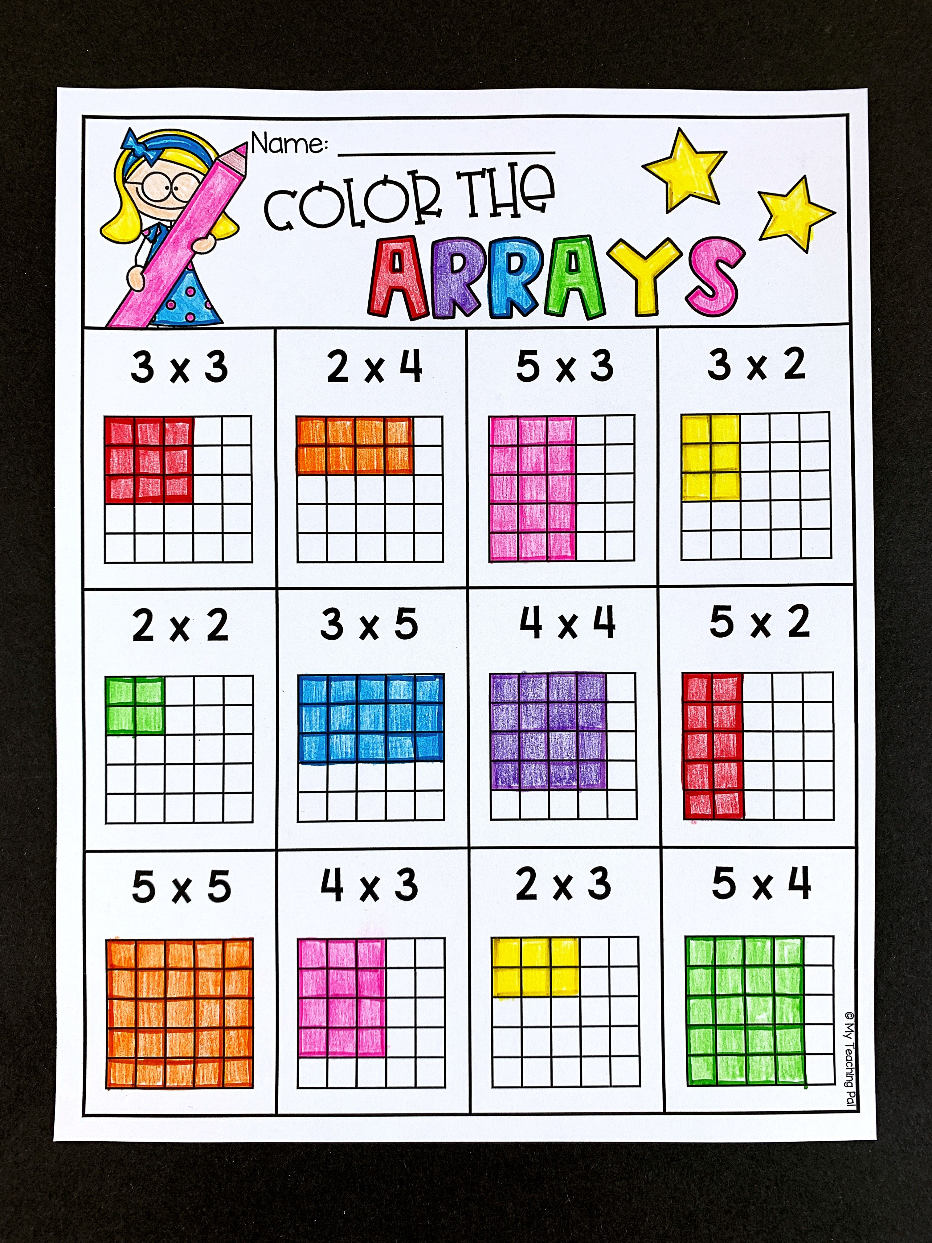 20 Touch Math Multiplication Worksheets
