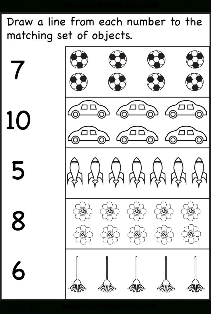 20 Worksheets For Kindergarten Number 6