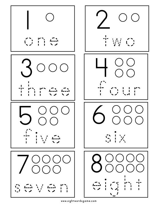 20 Worksheets For Kindergarten Number 6