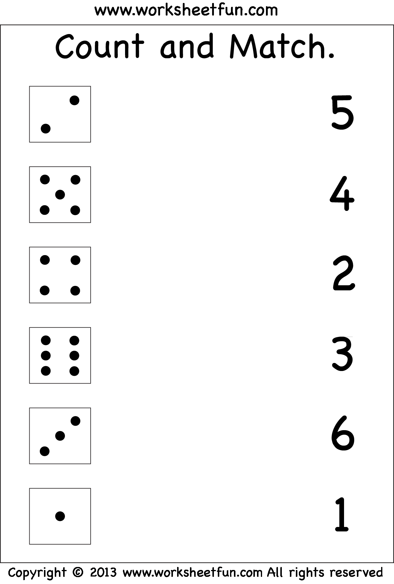 20 Worksheets For Kindergarten Number 6