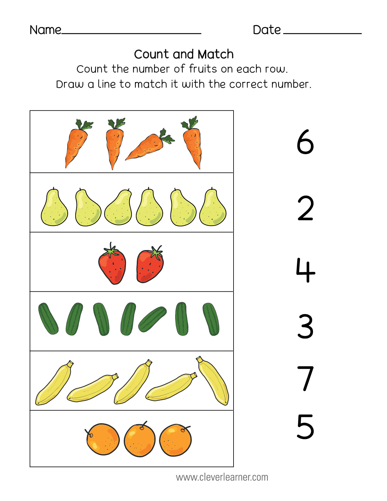 20 Worksheets For Kindergarten Number 6