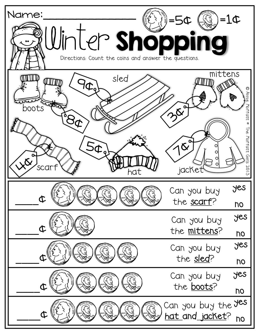 30 Christmas Worksheets for Kids 1st Grades Download