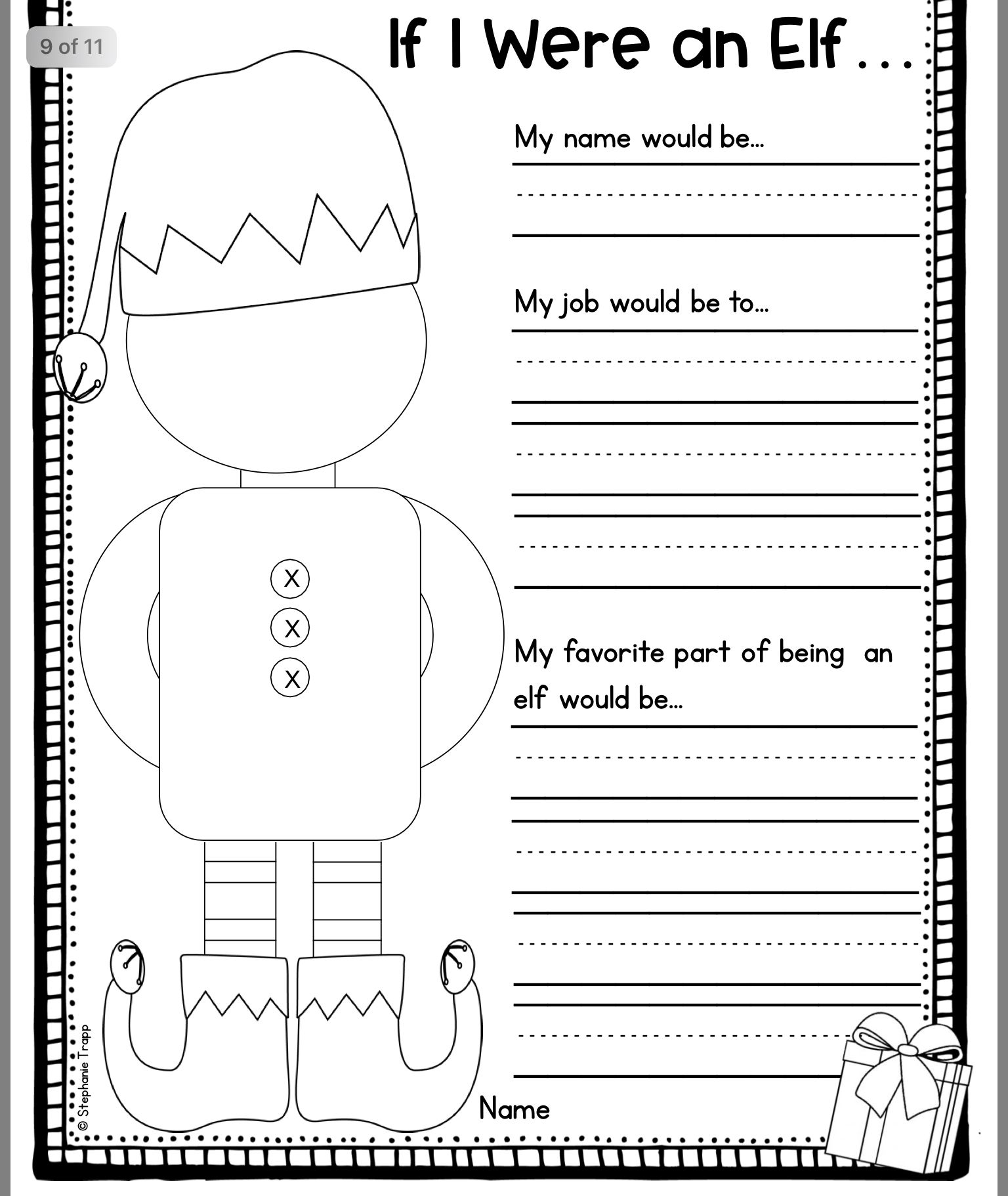 35 Christmas Worksheets for Kids 1st Grades Free