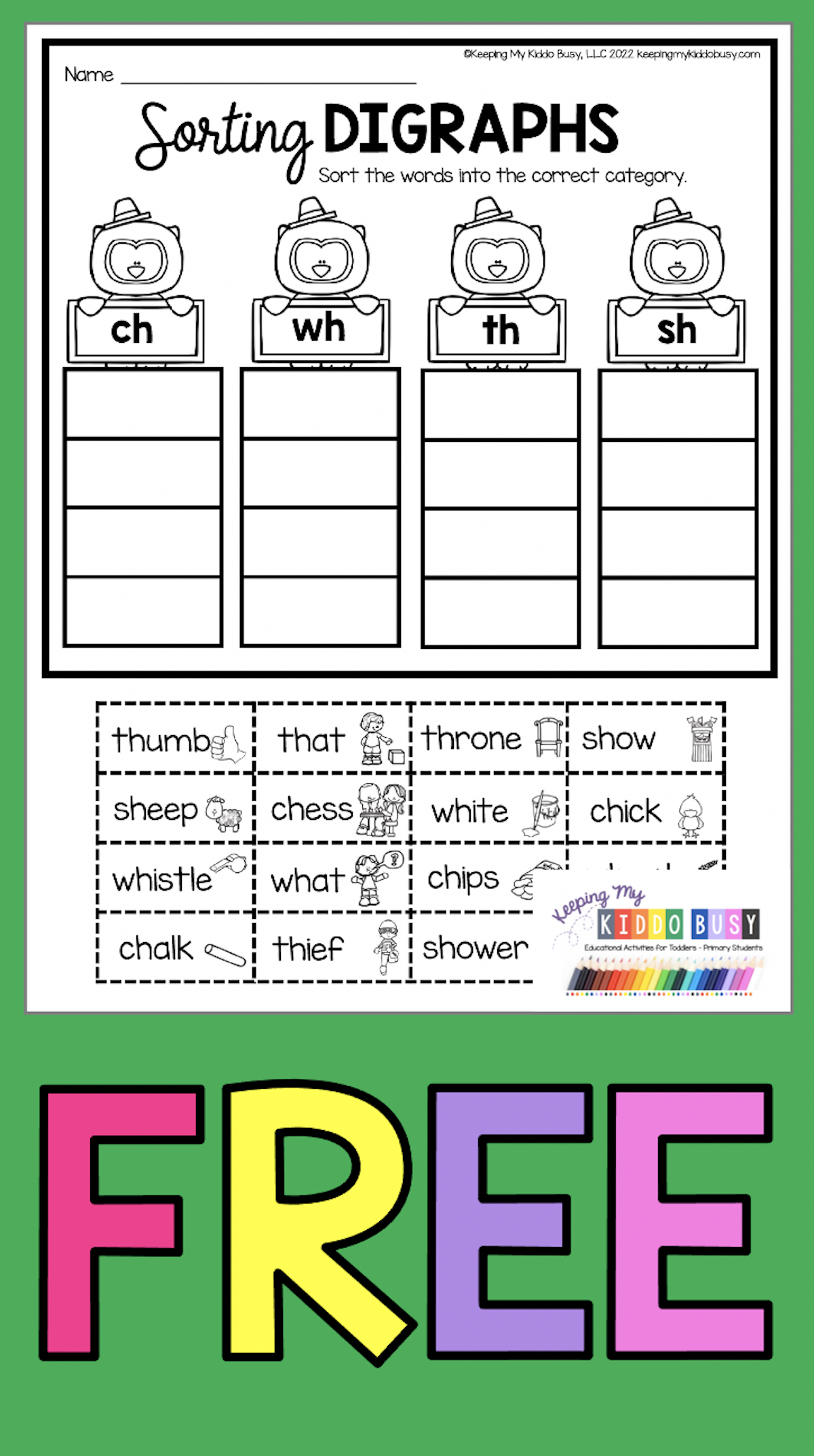 21 1St Grade Worksheets Free Printables Spelling