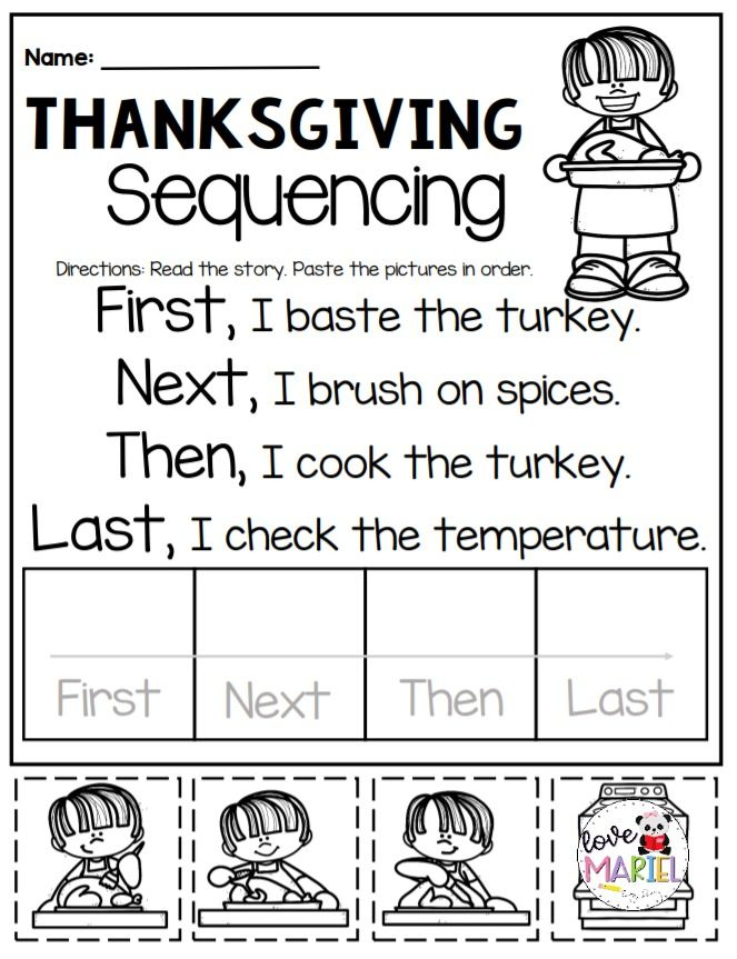 21 1St Grade Worksheets Thanksgiving